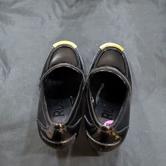 BRAND NEW KARL LAGERFELD PARIS VIRNA  HIGH HEEL PATENT LEATHER SHOE - Picture 5 of 15